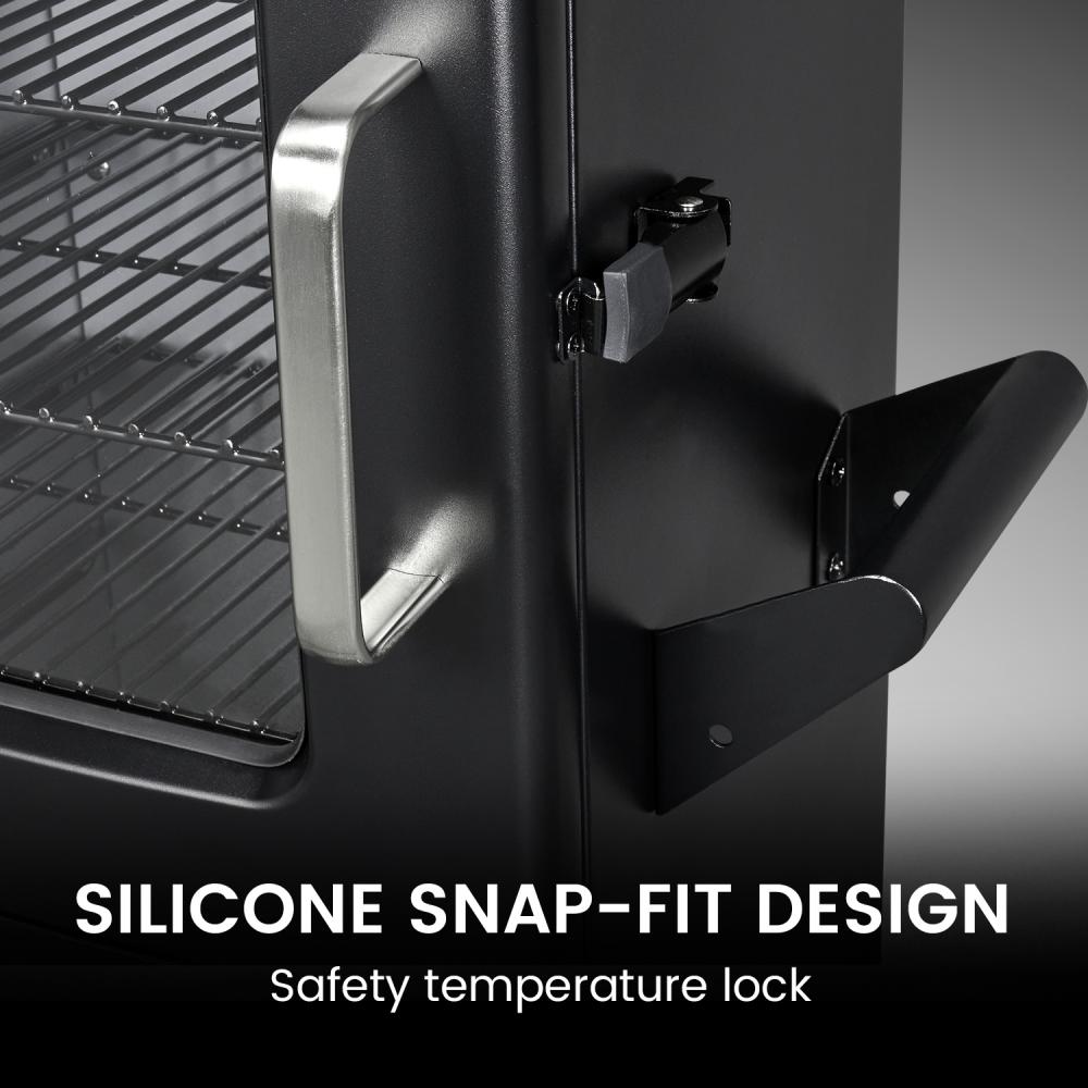 Maison Huis  Vertical Electric Pellet Smoker Grill, 616 Sq. In. Cooking Space, LED Temperature Control, Meat Probe & 4 Racks